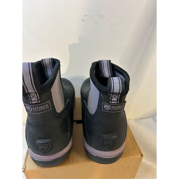 Noble Equestrian All season ankle boots gray Black Purple size 8? - Picture 3 of 10